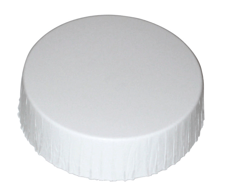 Glass cover 60 mm, Matt White