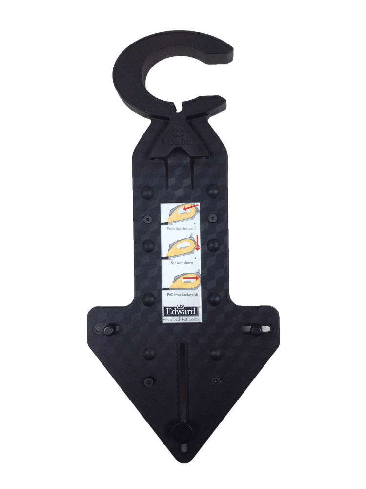 Platta till strykcenter, Svart