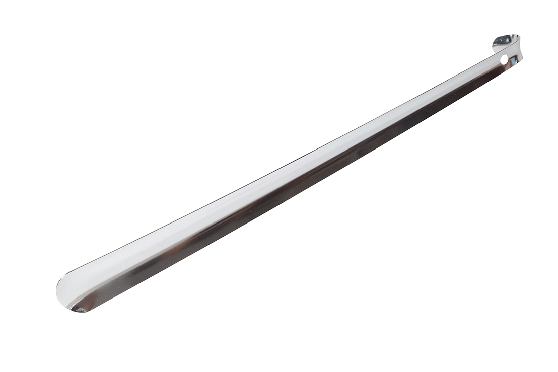 Skohorn metall 59 cm, Krom