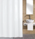 Shower curtain W180 x H200 cm, White