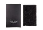 Shoe shine sponge - Black Line. Treated with silicone for a great shine