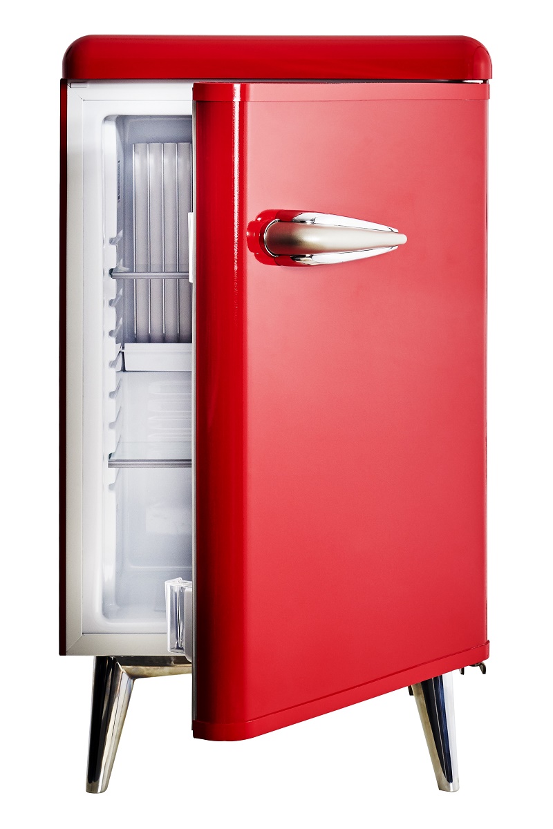 Minibar Retro 40 l, Röd