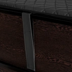 Extrasäng Edward Ritz - konstläder, extra fast madrass