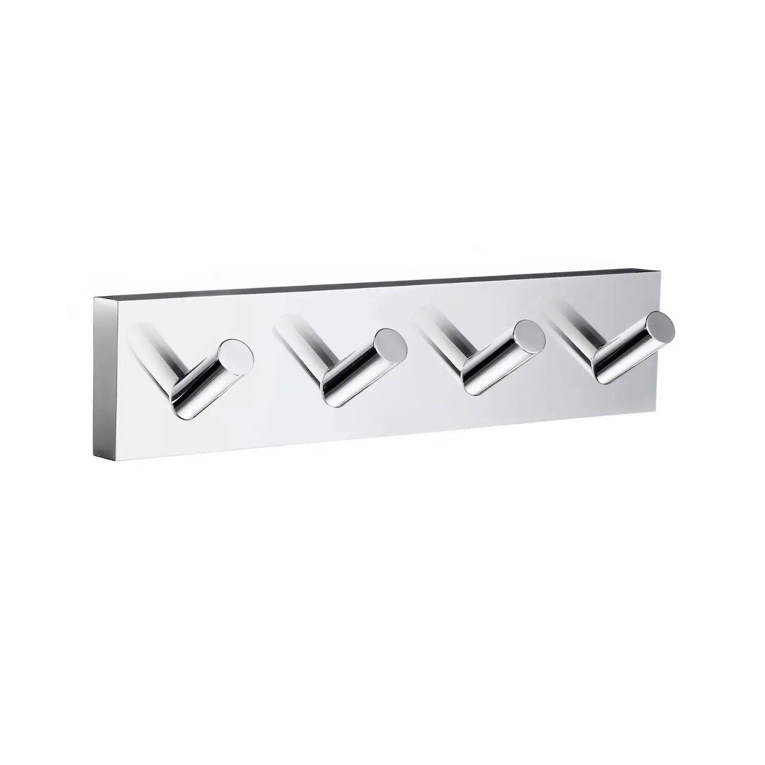 Towel hook quadruple Smedbo, Polished Chrome