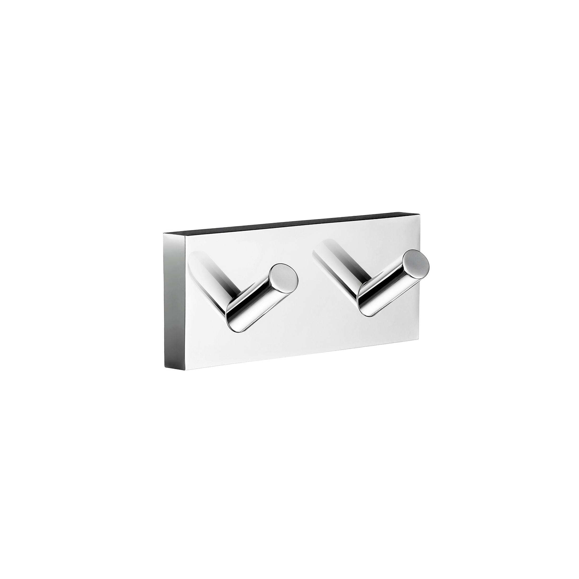 Towel hook double Smedbo, Polished Chrome
