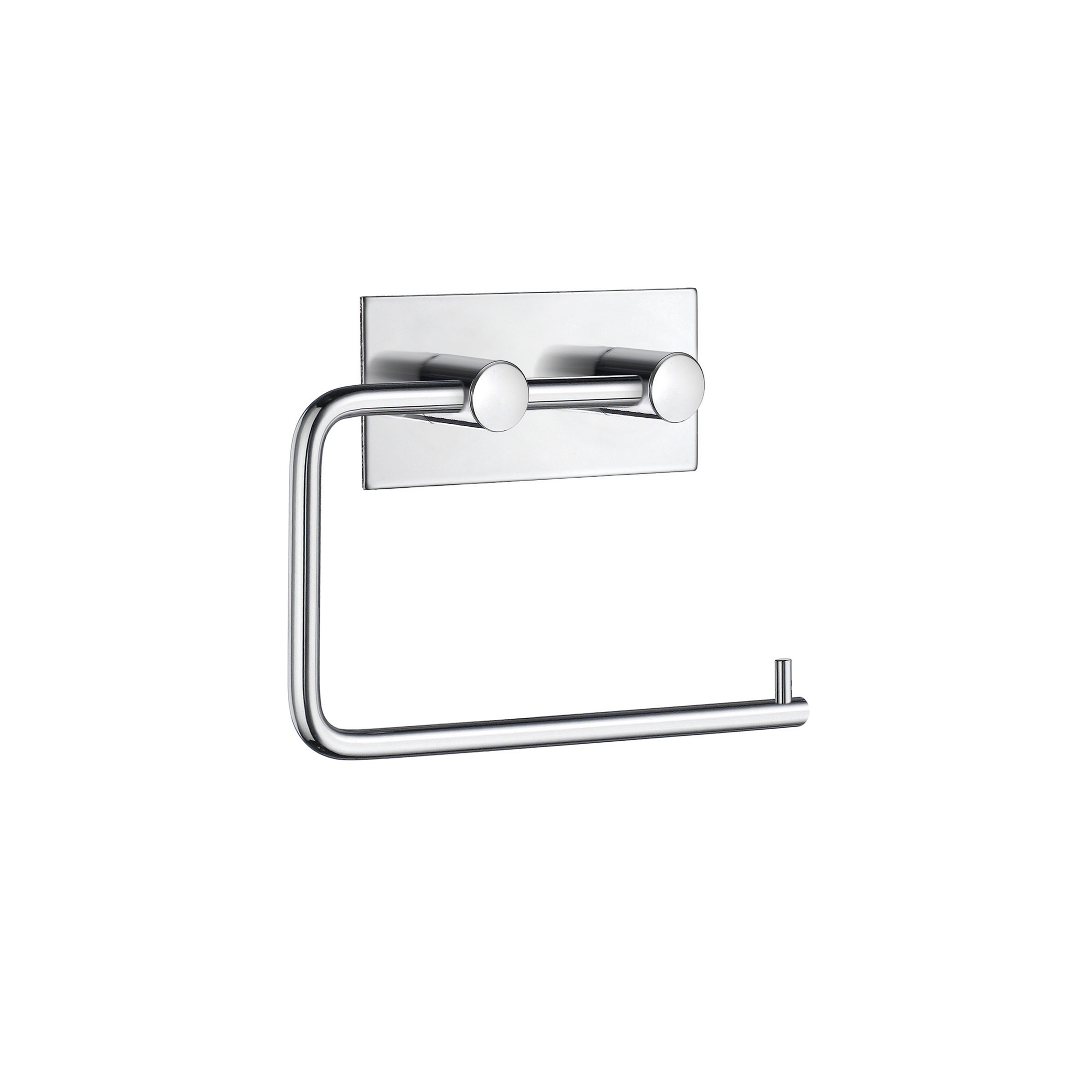 Toilet paper holder BB self-adhesive, Polished Chrome