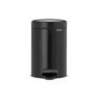 Pedal bin Brabantia Newicon 3 l, Matt Black