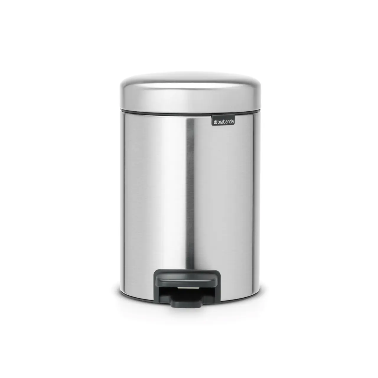 Pedal bin Brabantia Newicon 3 l, Matt Steel, fingerprint proof