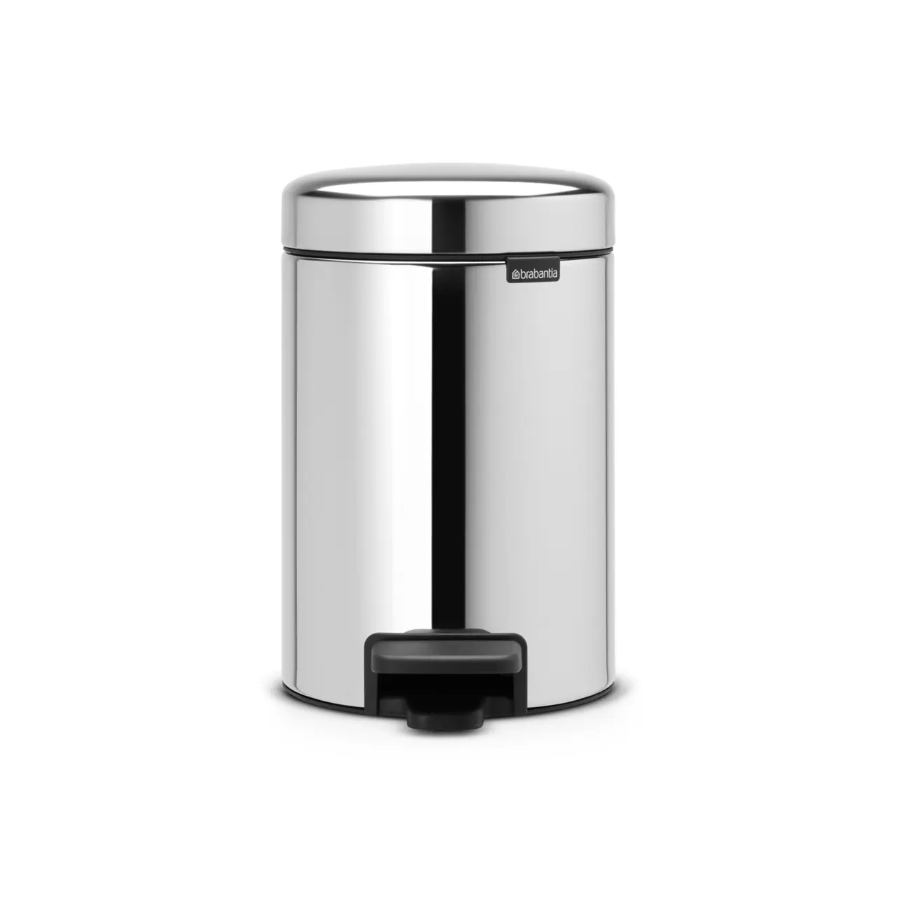 Pedal bin Brabantia Newicon 3 l, Brilliant Steel, fingerprint proof