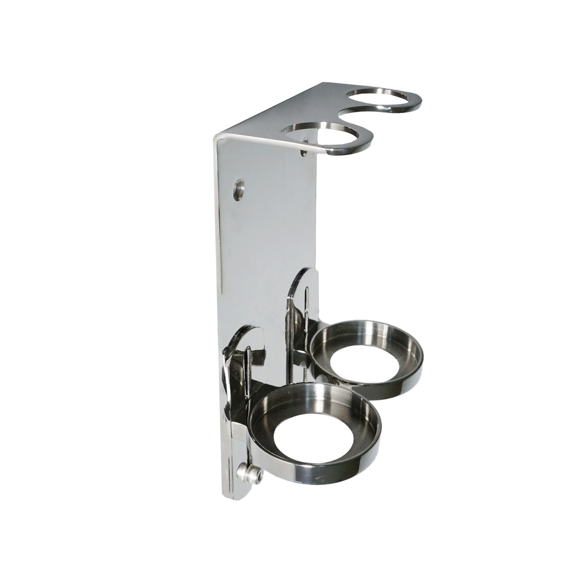 Wall bracket Double 300 ml, Chrome