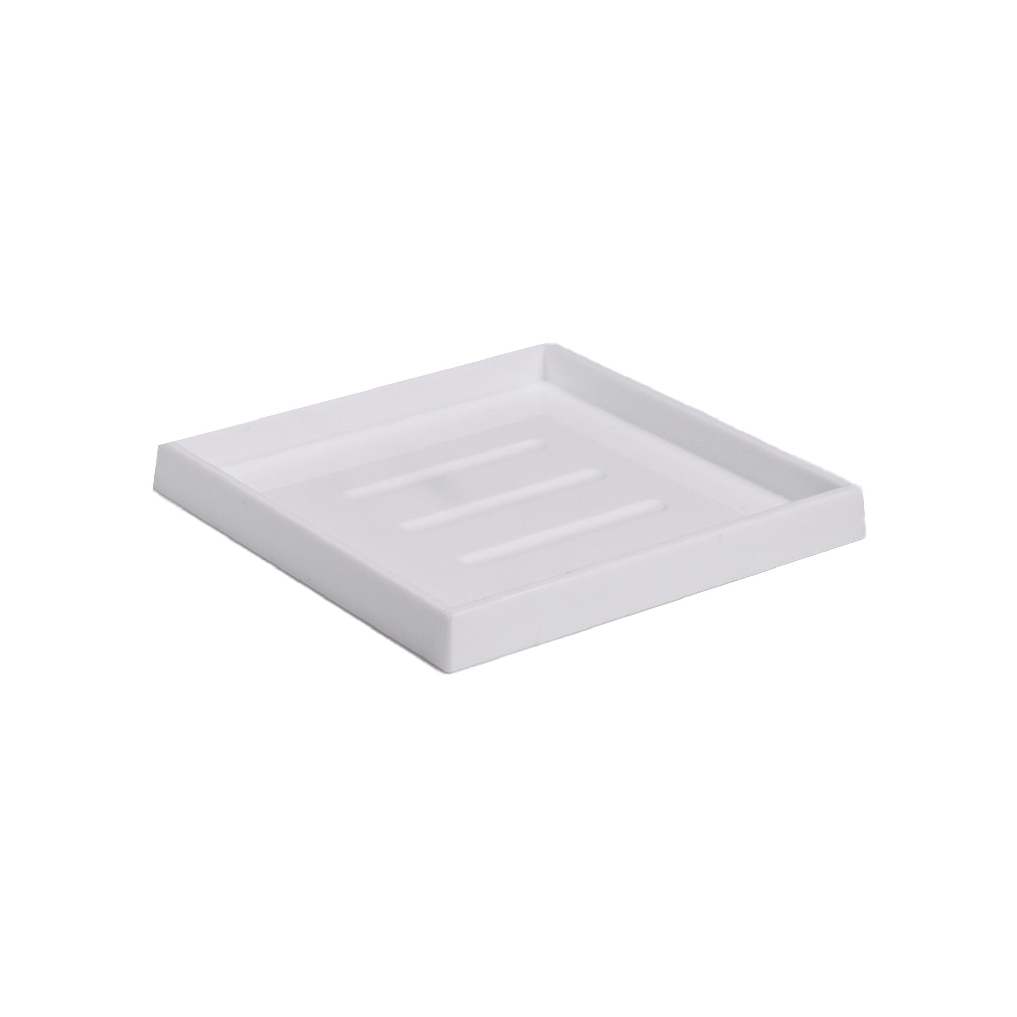 Soap dish, White