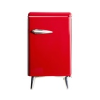 Minibar Edward Retro 40 l, Röd