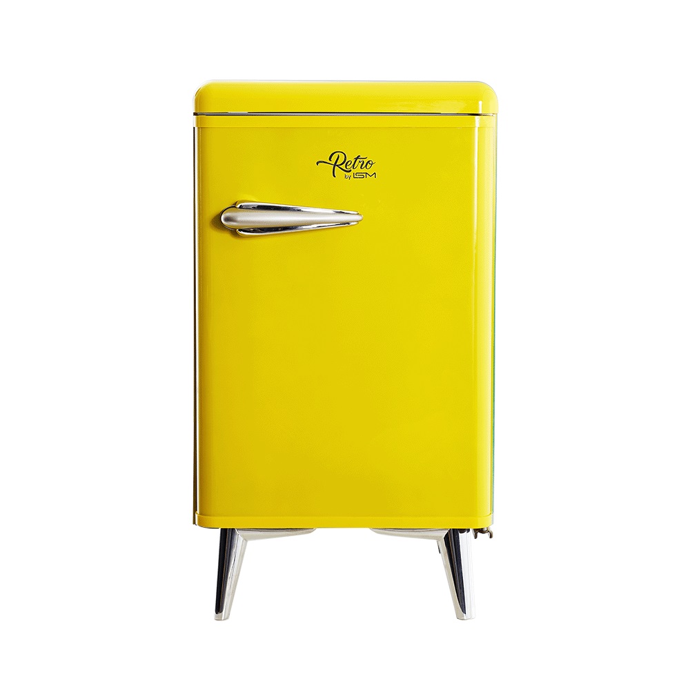 Minibar Retro 40 l, Yellow