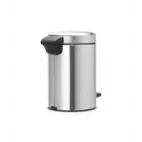 Pedal bin Brabantia Newicon 3 l, Matt Steel, fingerprint proof