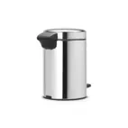 Pedal bin Brabantia Newicon 3 l, Brilliant Steel, fingerprint proof