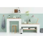 Pedal bin Brabantia Newicon 3 l, Brilliant Steel, fingerprint proof