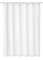 Shower curtain rings C-Ring, Transparent plastic