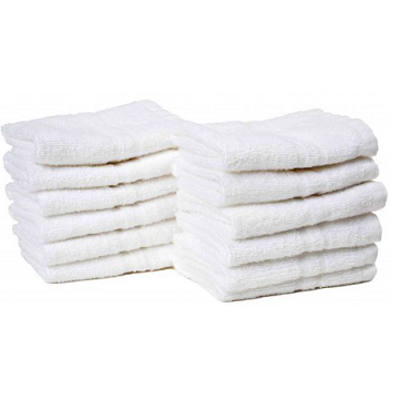 Wash cloth 30x30 cm 500 g, White