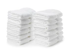 Wash cloth 30x30 cm 500 g, White