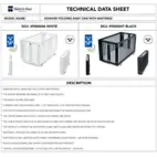 Crib Edward, EU certified through SP, Black