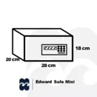 Säkerhetsskåp Edward Mini