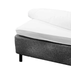 Fitted sheet, jersey stretch 180x200 cm, White