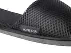 Slippers machine washable 29 cm, Black