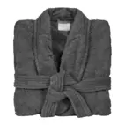Bathrobe Selected by Bed & Bath 350 g, Kashmir Gray
