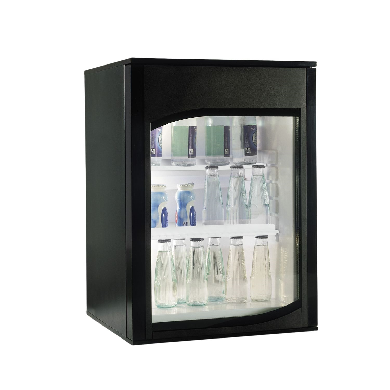 Minibar Edward Absorption 40 l,  Glass door. Made in Italy