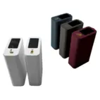 Waste sorting bin Drop top 62 l, Blue