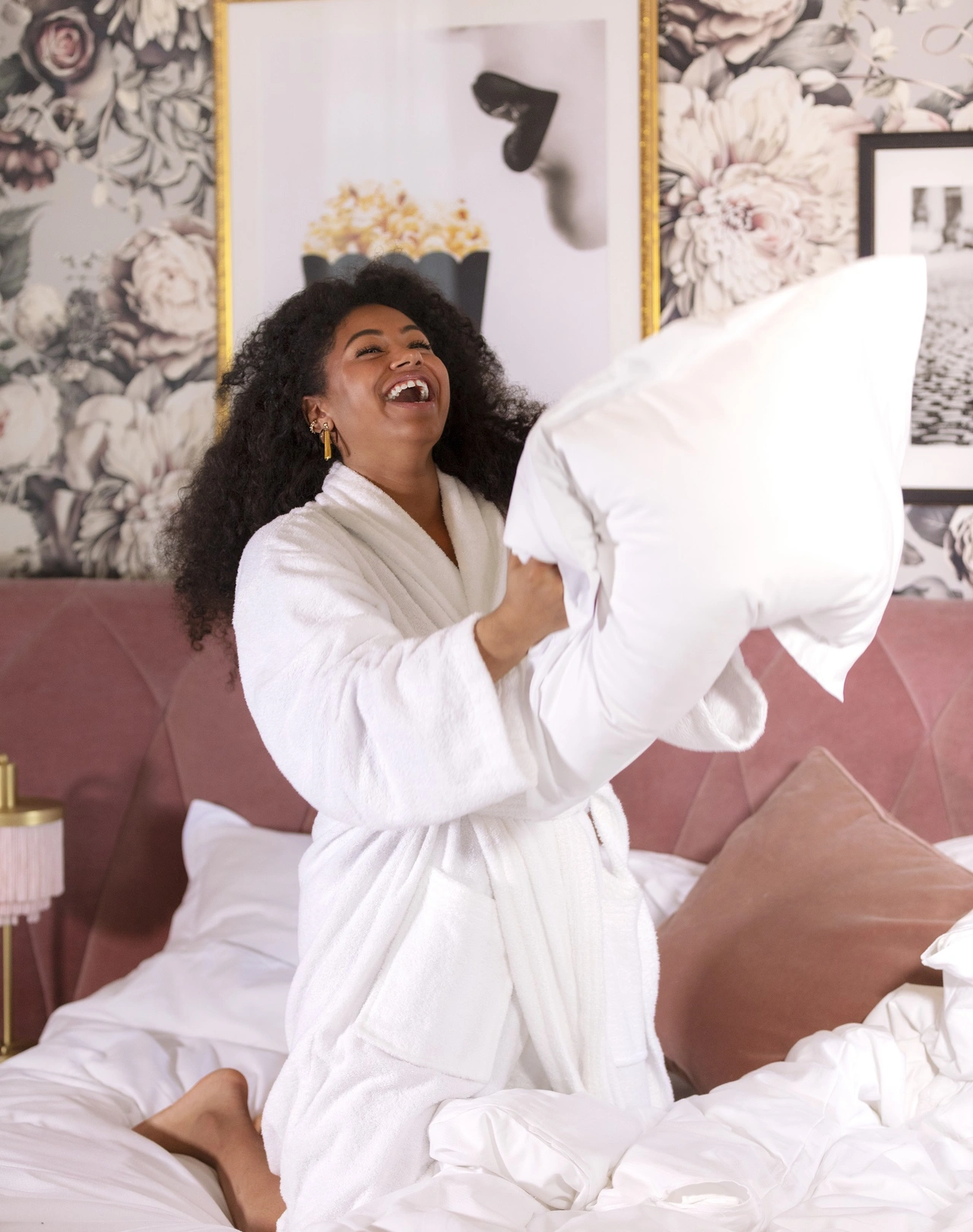 Bathrobe Grand Luxe 420 g, White