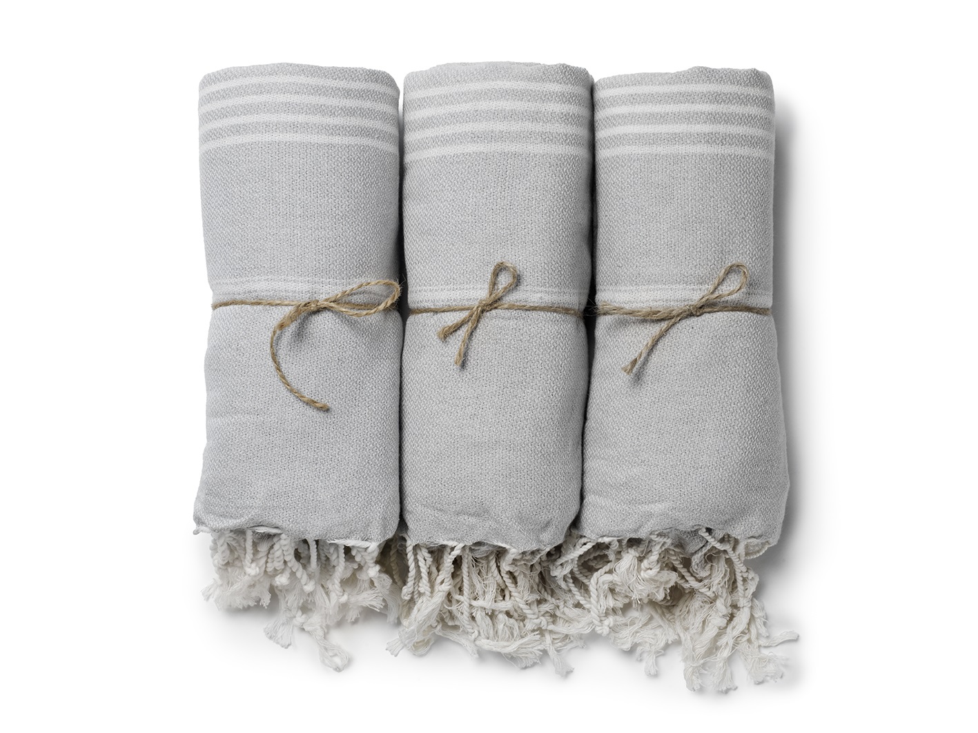 Towel Hammam 90x180 cm, Gray/white