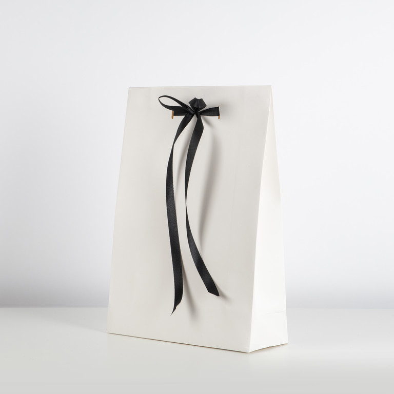 Gift bag, White 