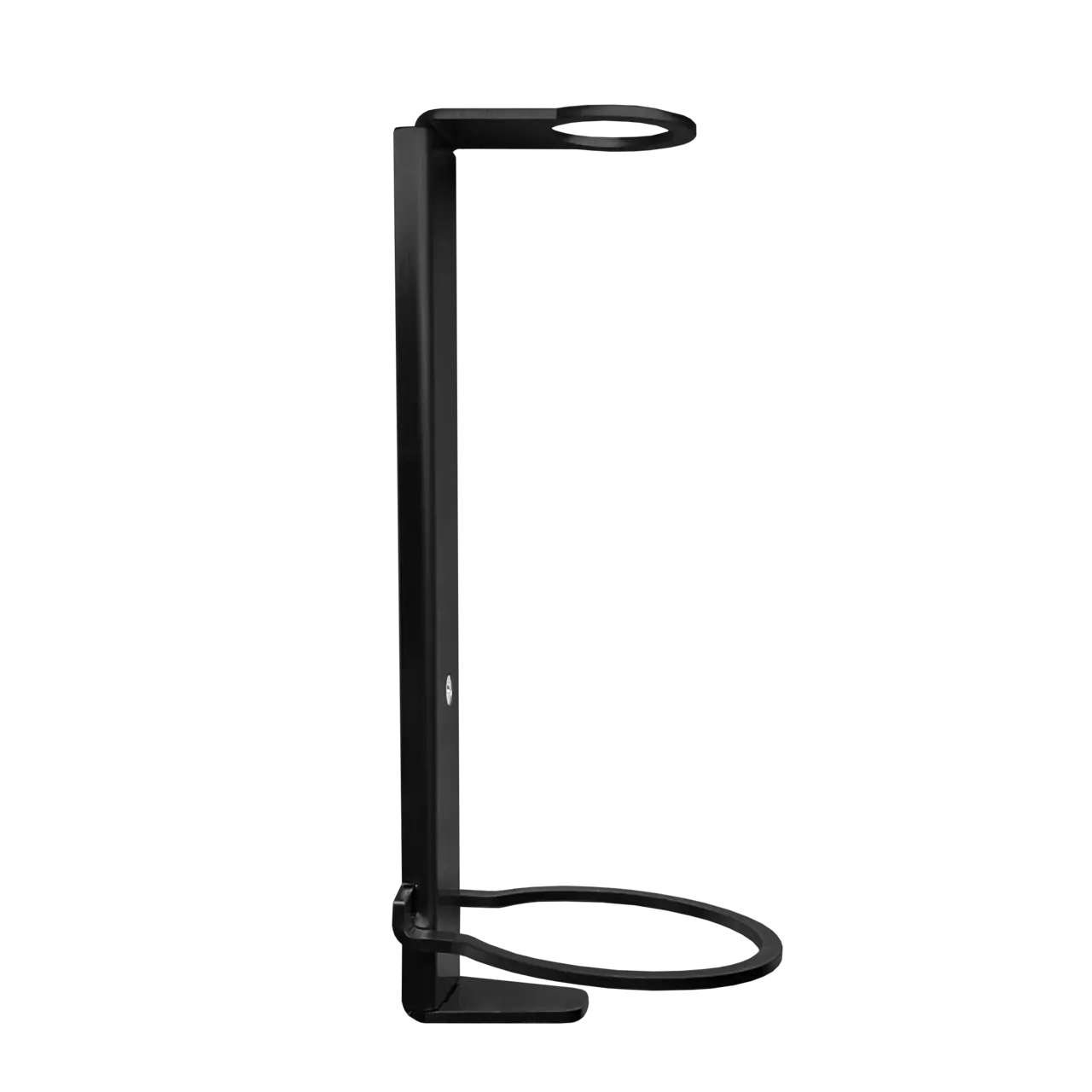 Wall bracket lockable 300ml. Matte Black steel