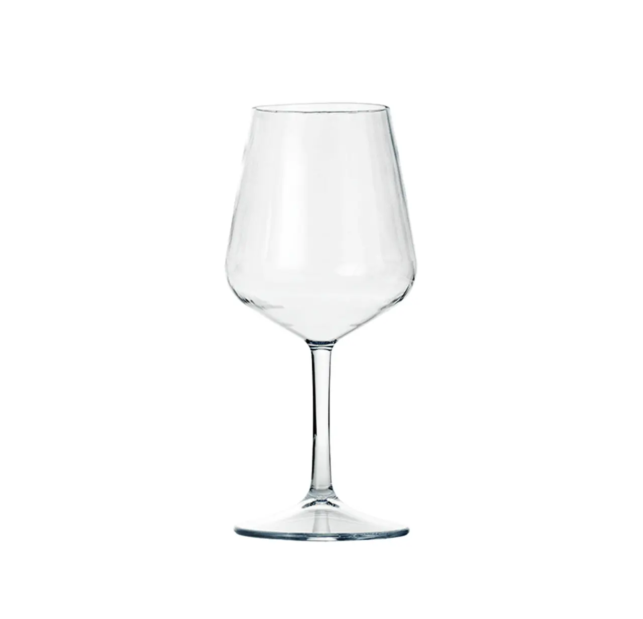 Wine glass PET 40 cl, heat-resistant