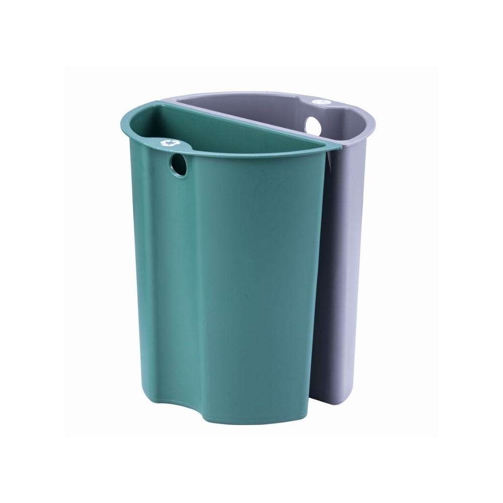 Insats sortering till papperskorg, Grön