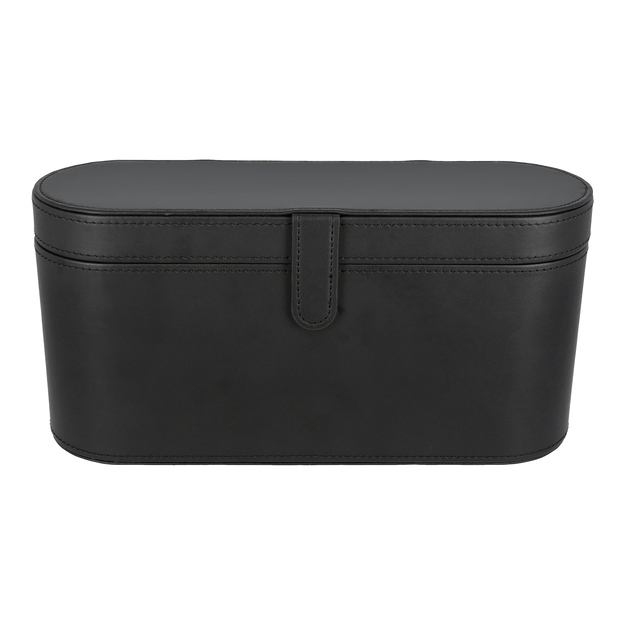 Box PU leather for hair dryer, Black