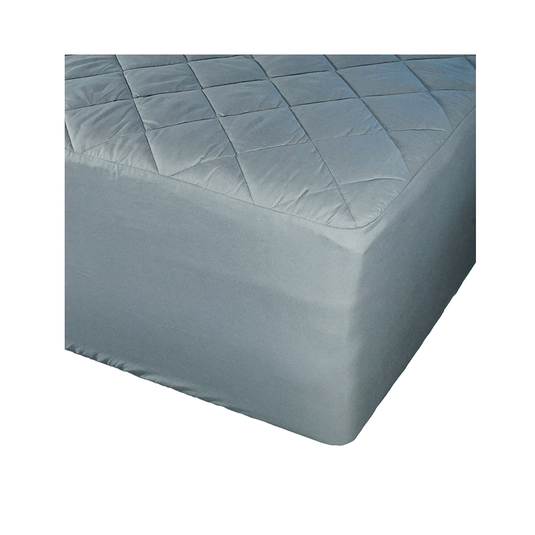 Mattress protector Gray/Green 105x200 cm
