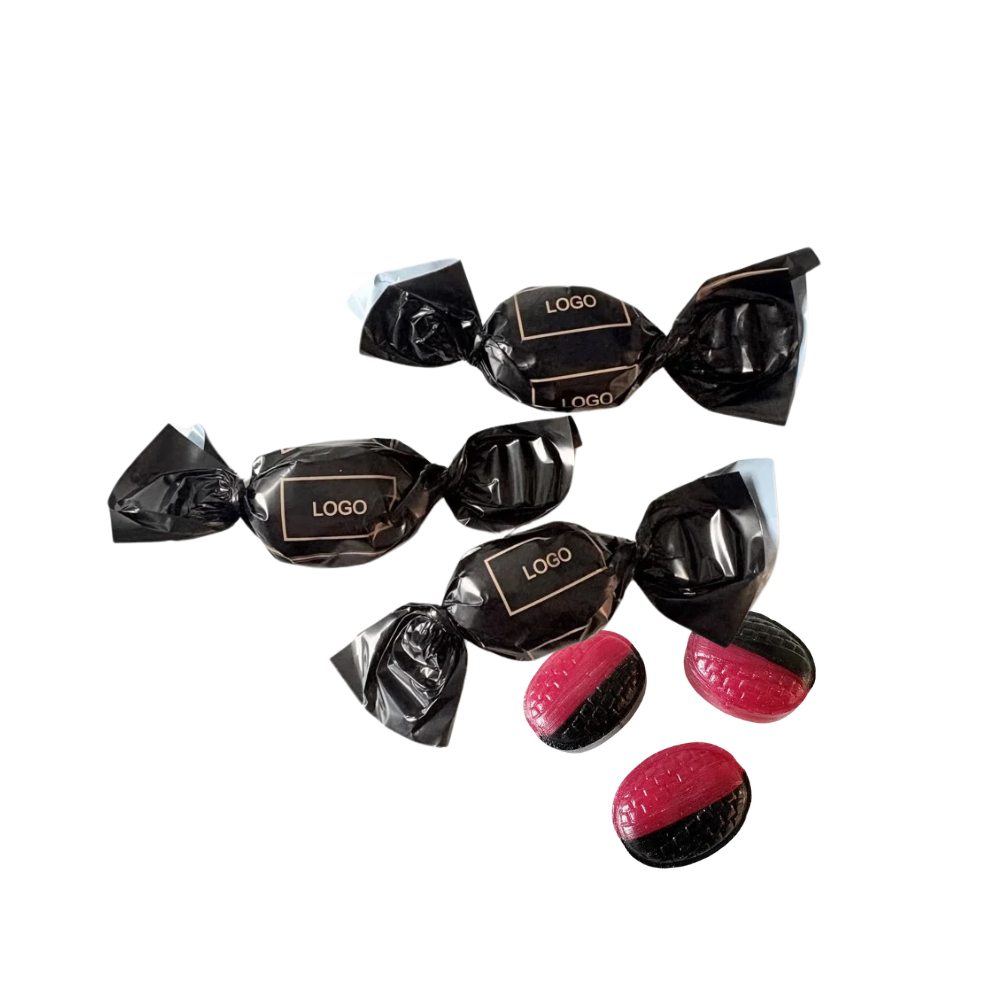 Karameller Candy hallon/lakrits