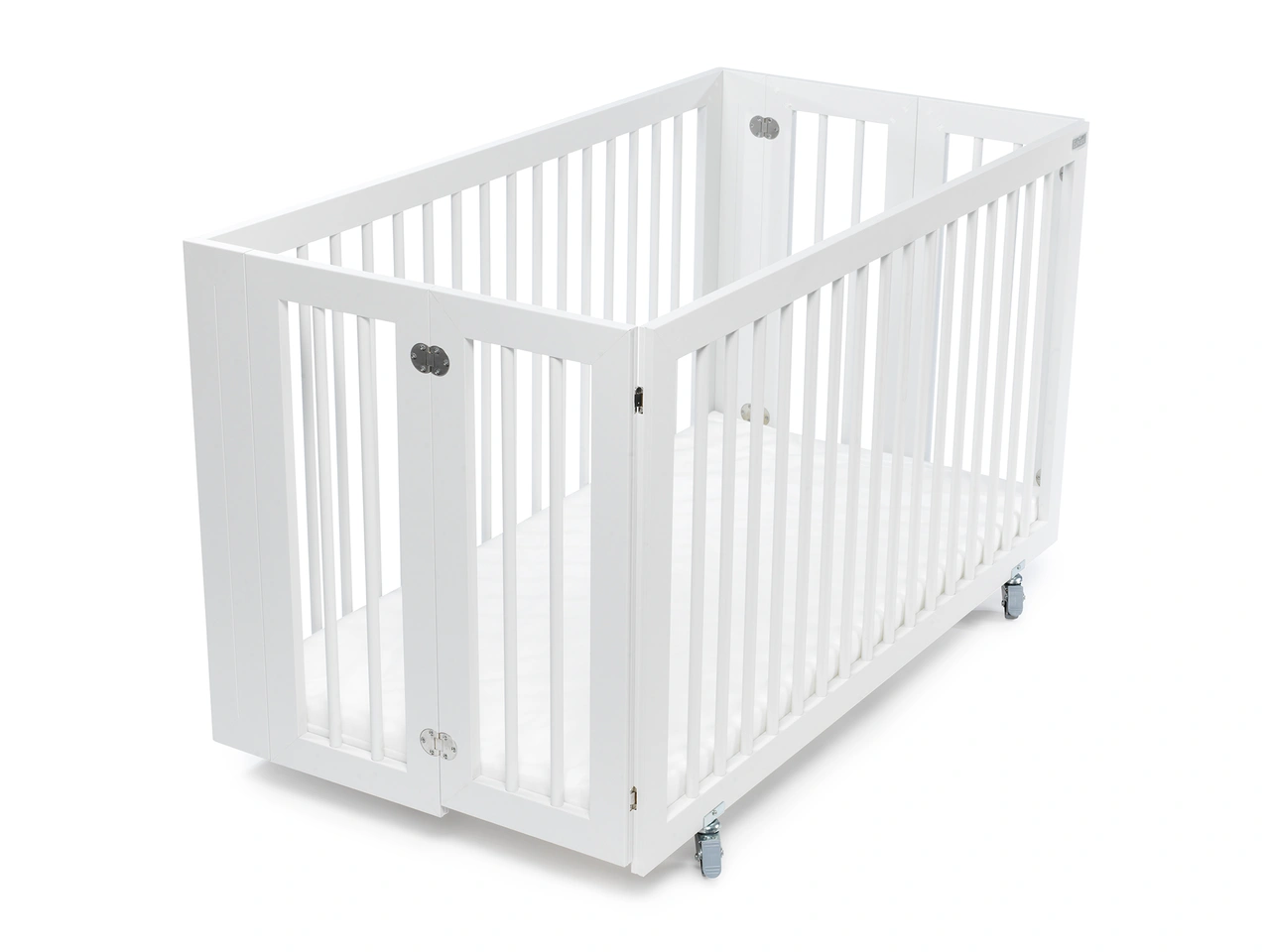 Crib Edward, EU certified through SP, White